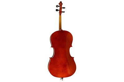 Lot 581 - A mid to late 20th Century 1/4 size cello