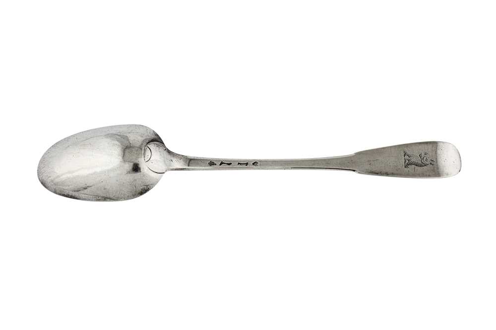 Lot 55 - A Louis XVI French silver basting or ragout spoon, Paris 1778 by Pierre Nicholas Somme (first reg. 17th July 1760)