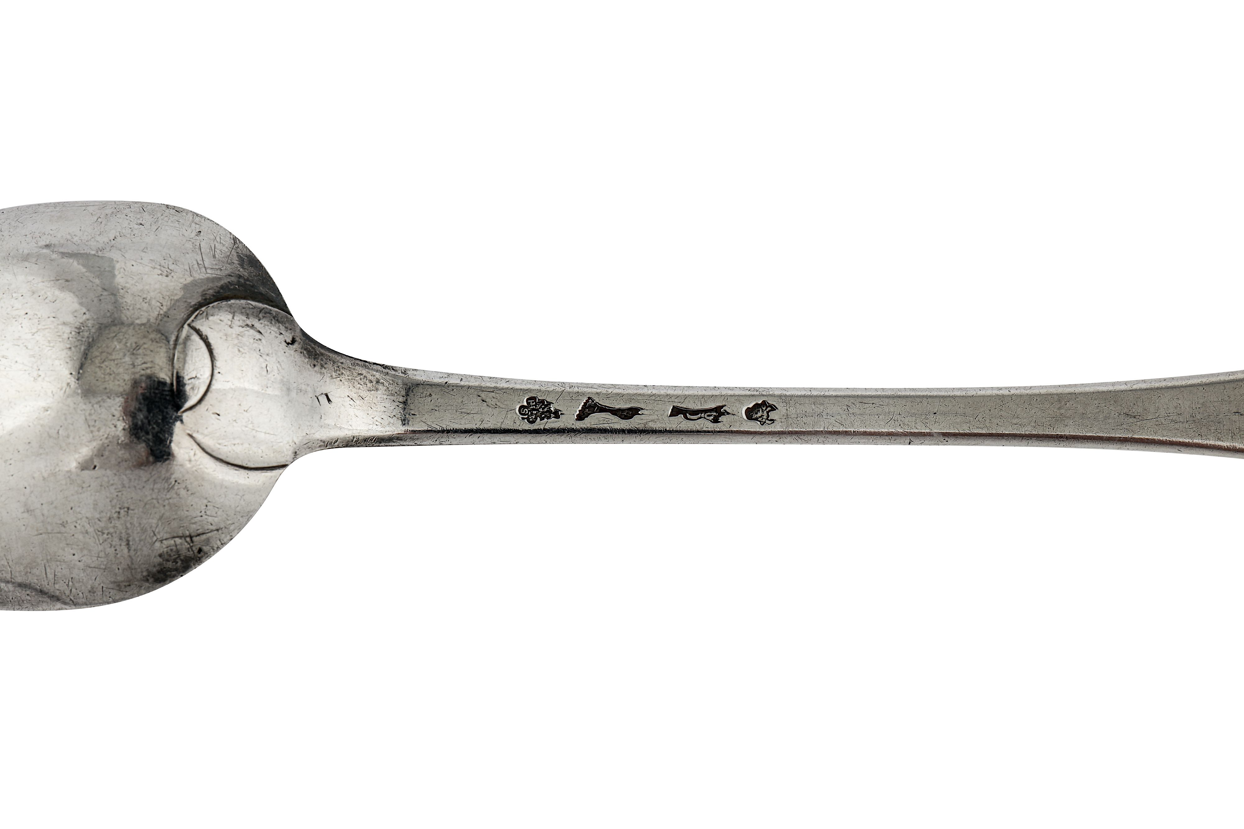 Lot 55 A Louis XVI French silver basting or ragout