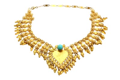 Lot 43 - A fringe necklace