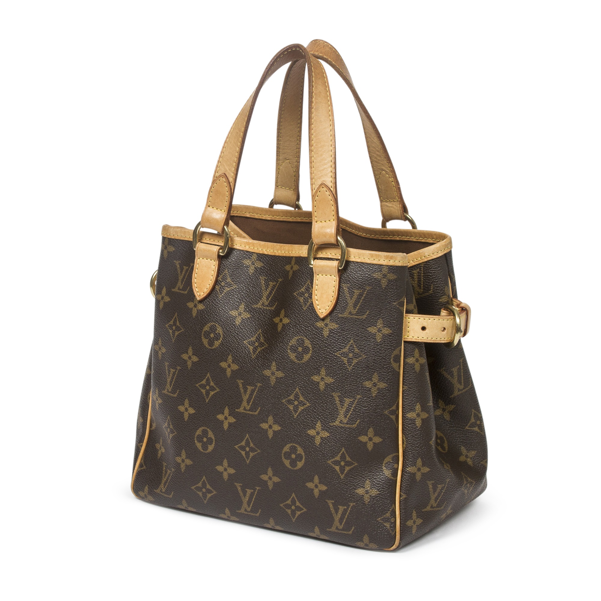Louis Vuitton Handbag Batignolles Vertical Monogram Canvas Tote Bag Auction