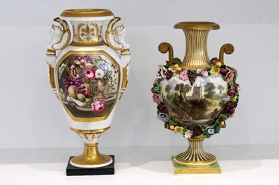 Lot 316 - An early to mid 19th Century Bloor Derby vase