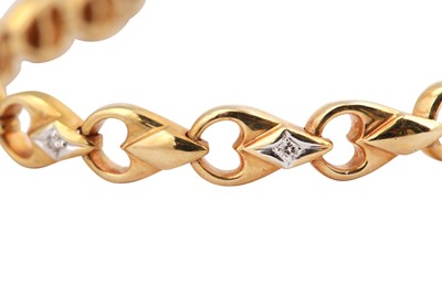 Lot 54 - A diamond-set bracelet