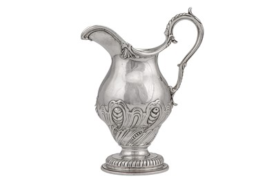 Lot 369 - An unusual George III sterling silver small ewer, London 1762 by John Swift (this mark first reg. 29th June 1739)