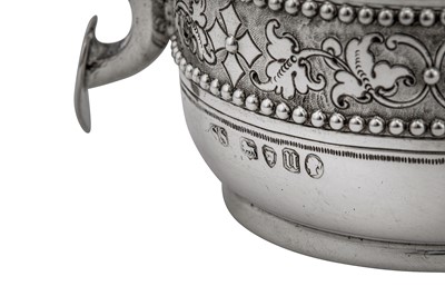 Lot 352 - A Victorian sterling silver mug, London 1875 by Samuel Smith