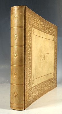 Lot 519 - A good 19th Century photograph album, with...