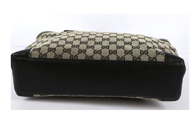 Lot 148 - Gucci Grey Monogram Rectangular Tote