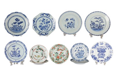 Lot 830 - TWELVE CHINESE DISHES.