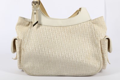 Lot 149 - Dior White Diorrissimo Pocket Tote