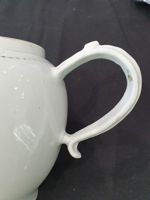 Lot 637 - TWO CHINESE TEAPOTS AND COVER AND A TEA CADDY AND COVER.
