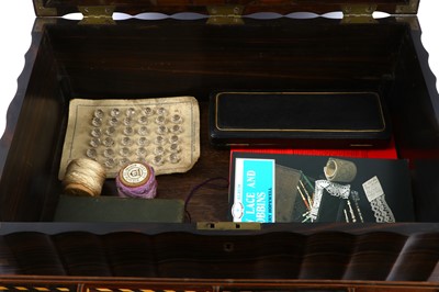 Lot 383 - Two Victorian Papier-Mâché and Mother-of-pearl Tea Caddies