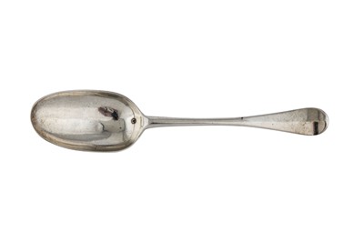 Lot 232 - A George I Scottish silver tablespoon, Edinburgh 1719 by Alexander Kincaid (reg. 1692)
