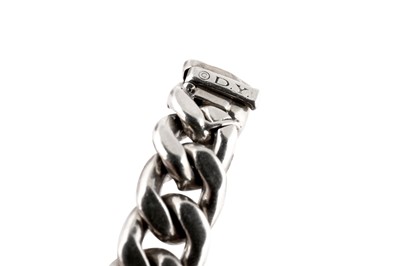 Lot 71 - A black diamond bracelet, by David Yurman