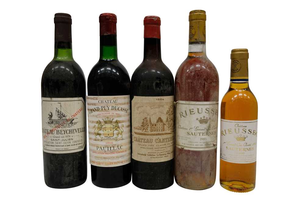 Lot 107 - Mixed Bordeaux Wines