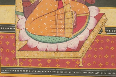Lot 320 - BHUVANESHWARI ON A LOTUS THRONE