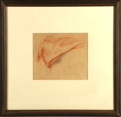 Lot 523 - William Mulready (1786-1863), sanguine drawing,...