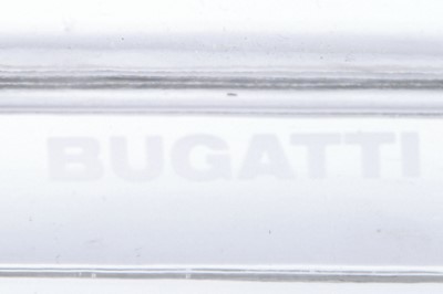 Lot 178 - A contemporary Bugatti glass ashtray