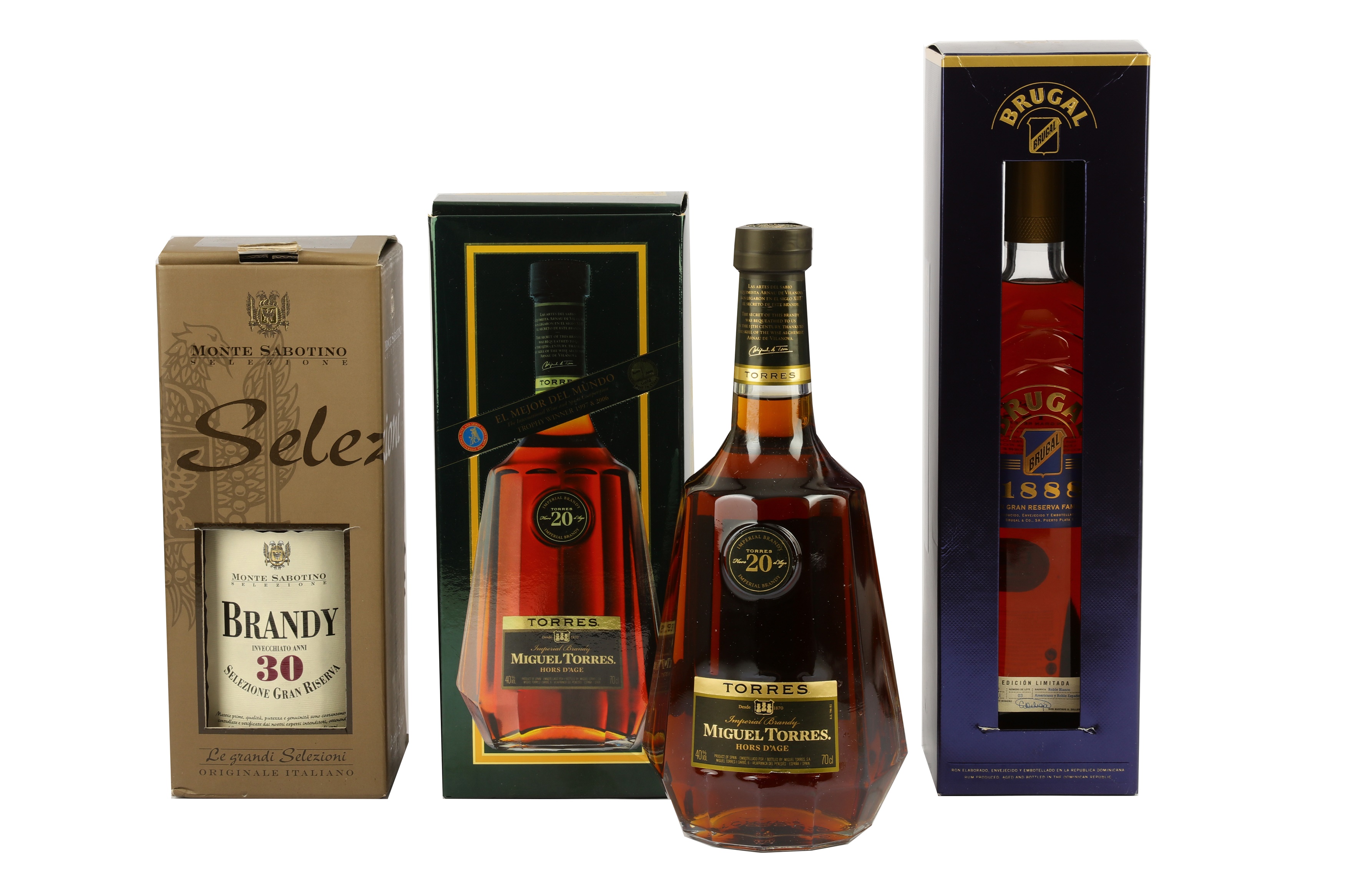 Lot 405 A Mixed Case of Brandy