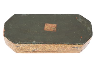 Lot 321 - A Gilt Lacquered Kashmiri Pen Box and Bowl