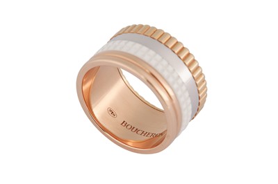 Lot 129 - A gold 'Quatre Classique' ring, by Boucheron