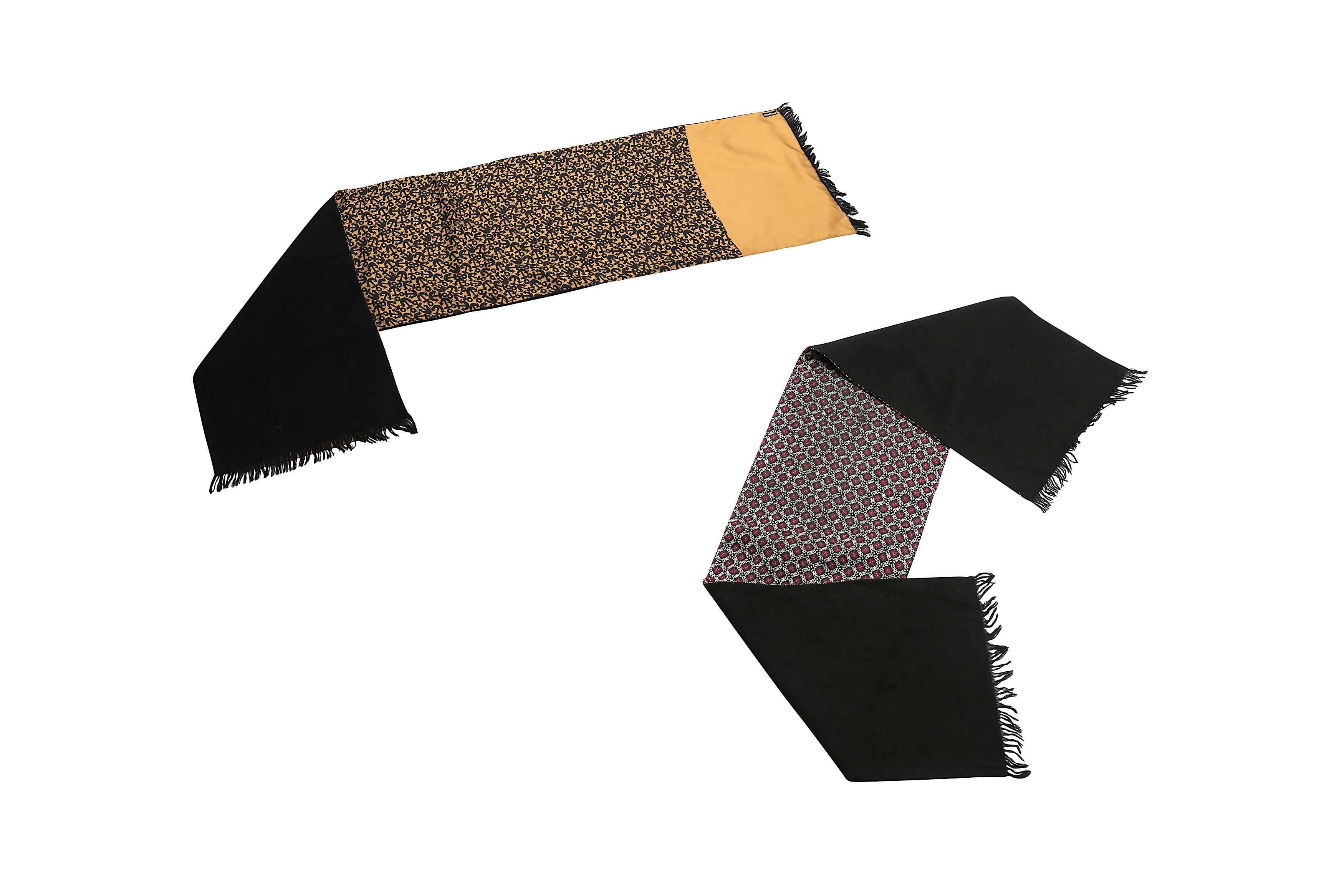 Lot 574 Hermes Men's Reversible Silk and Cashmere