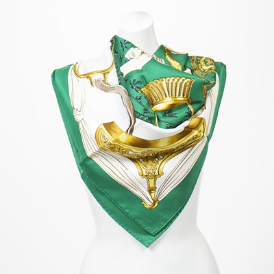 Lot 154 - Hermes 'Etriers' Silk Scarf