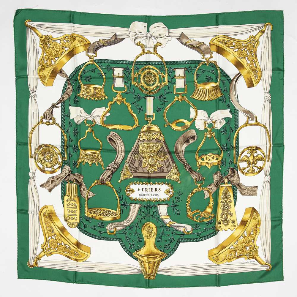 Lot 154 - Hermes 'Etriers' Silk Scarf