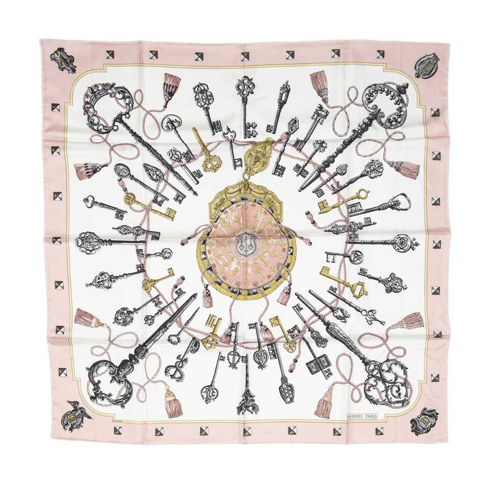 Lot 155 - Hermes 'Les Cles' Silk Scarf