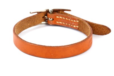 Lot 173 - Hermes Tan Hapi Bracelet