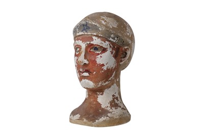 Lot 66 - AN EARLY 20TH CENTURY BUST 'CENTURION' BY JEAN COCTEAU (FRENCH 1889-1963)