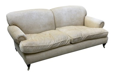 Lot 136 - A late 20th century bespoke I&JL Brown two seater sofa