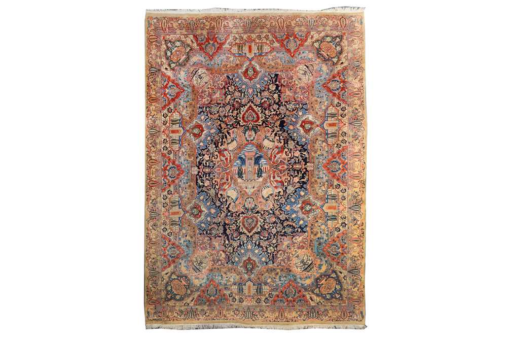 Lot 68 - A FINE MESHED CARPET, NORTH-EAST PERSIA