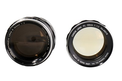 Lot 471 - A Pair of Fast Canon FL Lens