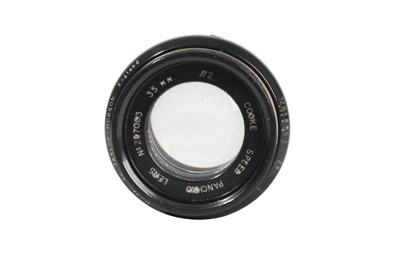 Lot 135 - A Taylor Taylor Hobson 35m f/2 Cooke Speed Panchro