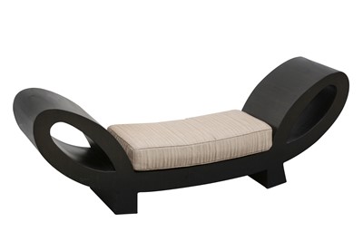 Lot 129 - A contemporary window seat or bench
