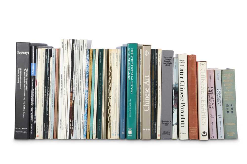 Lot 485 - A COLLECTION OF REFERENCE BOOKS AND AUCTION CATALOGUES.