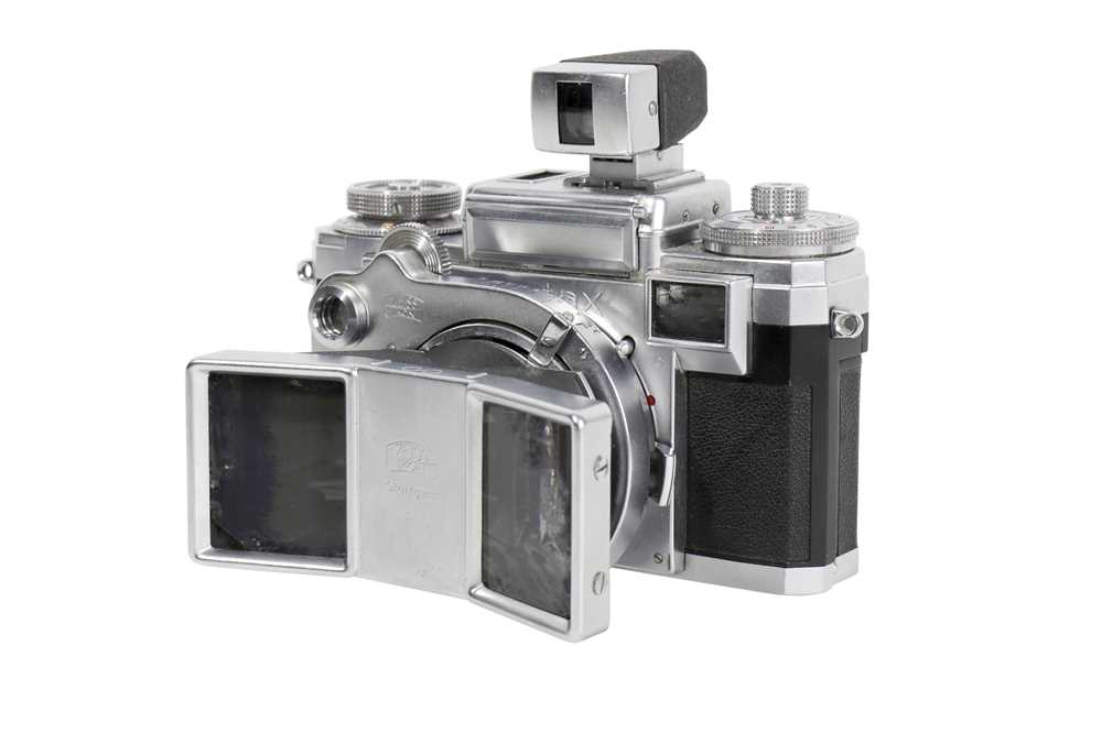 Lot 67 - A Zeiss Ikon Contax IIIa Stereotar C 35mm Rangefinder Camera Outfit