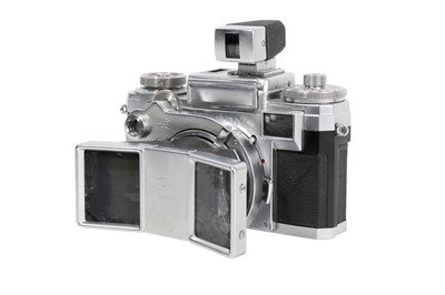 Lot 54 - A Zeiss Ikon Contax IIIa Stereotar C 35mm Rangefinder Camera Outfit