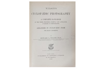 Lot 769 - Early Photographic Literature