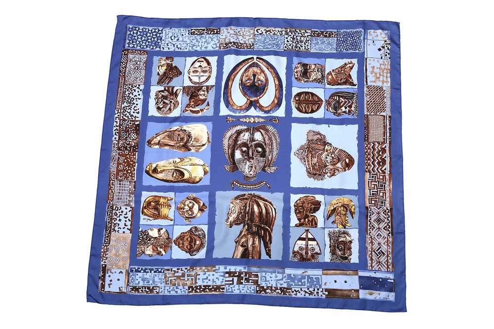 Lot 104 - Hermes 'Persona' Silk Scarf