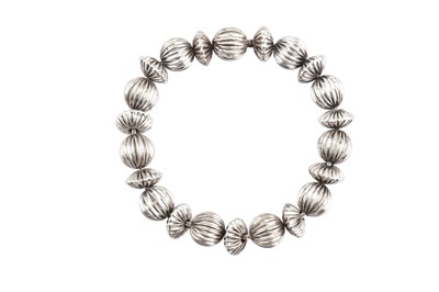 Lot 77 - A necklace and bracelet suite, by Lalaounis