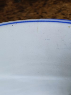 Lot 291 - A CHINESE BLUE AND WHITE BOWL.