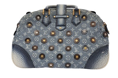 Louis Vuitton Blue Denim Bowly Limited Edition Shoulder Bag Louis Vuitton