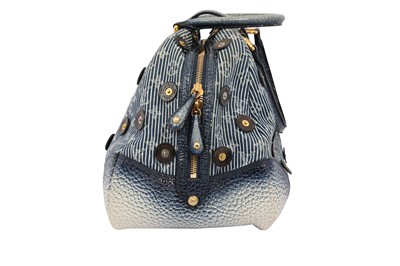Louis Vuitton Denim Polka Dot Trunks Bag Bowly - Blue Handle Bags