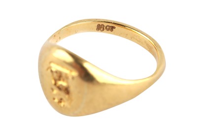 Lot 118 - A signet ring