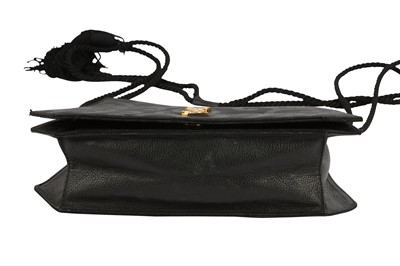 Lot 485 - YSL Black Satin Handbag