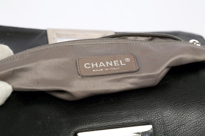 Lot 500 - Chanel Black Reissue Flap Bag
