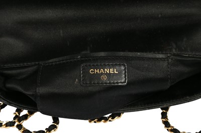 Lot 381 - Chanel Black Mini Chocolate Bar Evening Bag