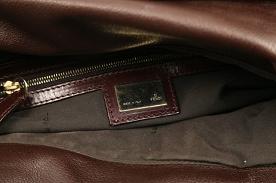 Lot 191 - Fendi Brown Zucca Embossed Chef Bag