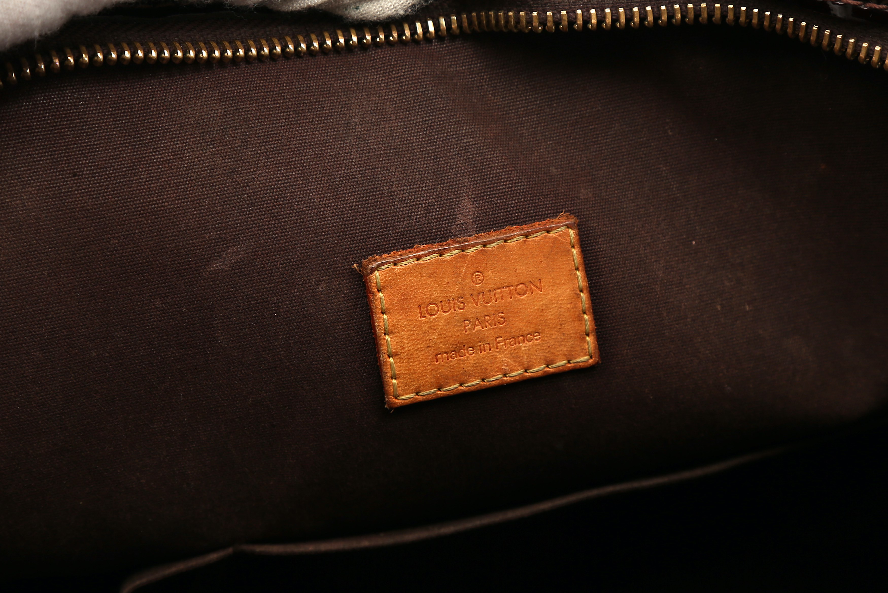 Louis Vuitton Brentwood Amarante Vernis Tote Bag